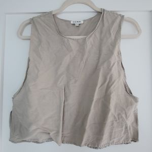 Ozma of Cilifornia side slit tank top